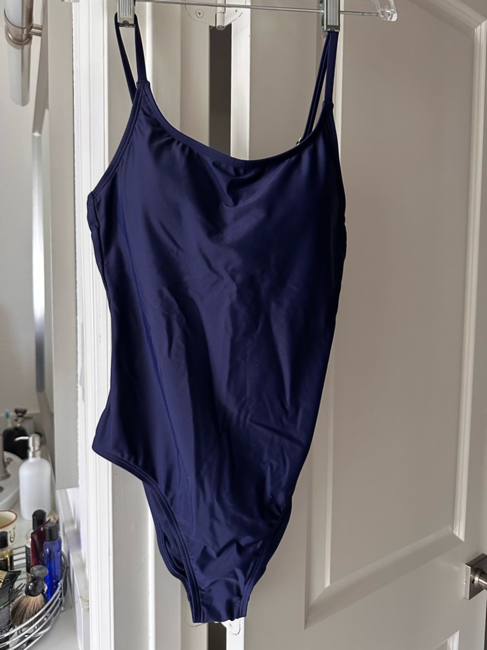 Quince Navy One-Piece Swimsuit
